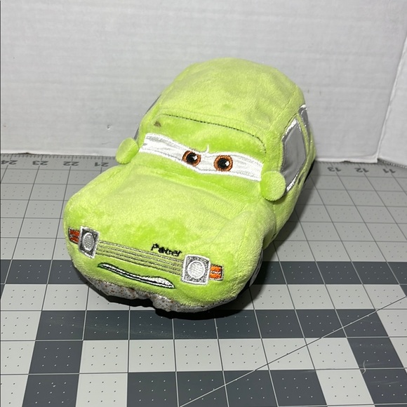 Disney Other - Disney cars 2 Acer the pacer 9” Stuffed Plush